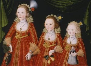 Három lány portréja, 1620 körül